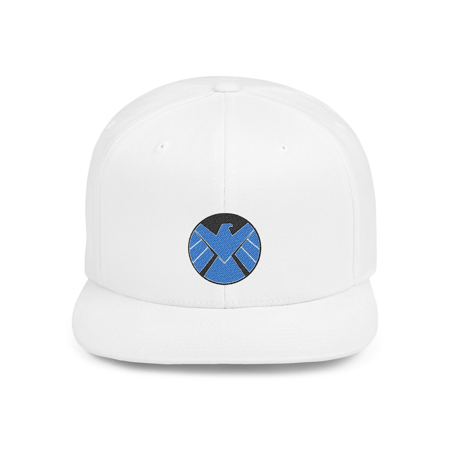 Marvel Shield Flat Bill Snapback – Lightweight, Custom Fit, Premium Quality