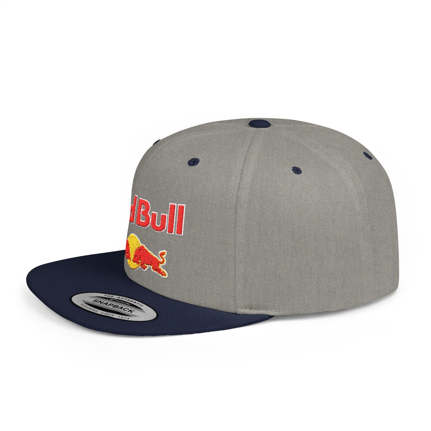 Red Bull Racing Flat Bill Snapback – Lightweight, Custom Fit, Premium Quality