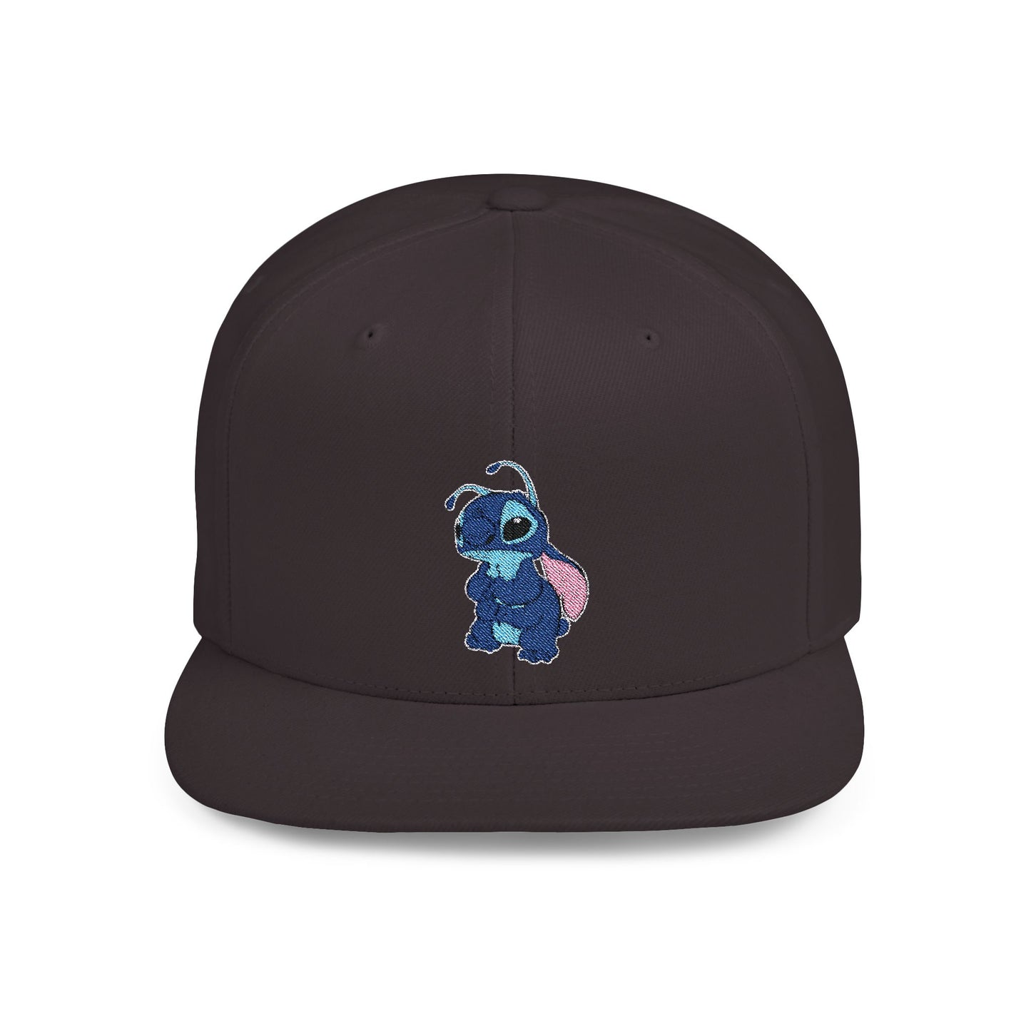 Sad Stitch Disney Flat Bill Snapback – Lightweight, Custom Fit, Premium Quality