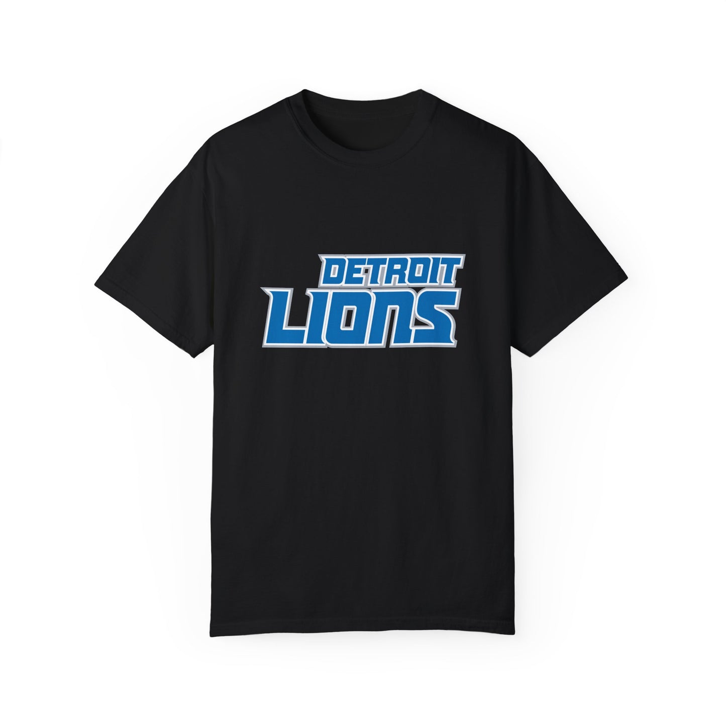 Detroit Lions Merchandise Garment-Dyed T-Shirt – Premium Cotton Tee for Customization