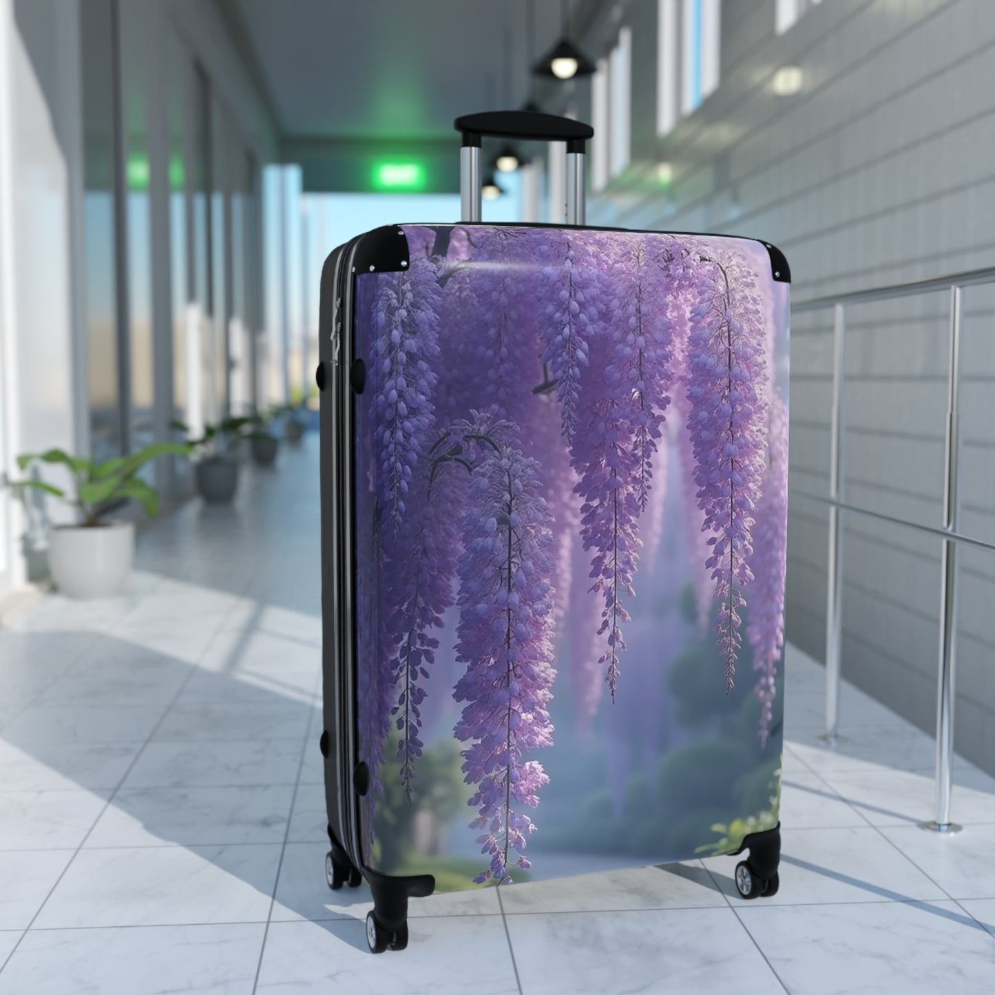 Nature Flowers Floral Camelia Art Carry-On Suitcase - Stylish Luggage for Travelers