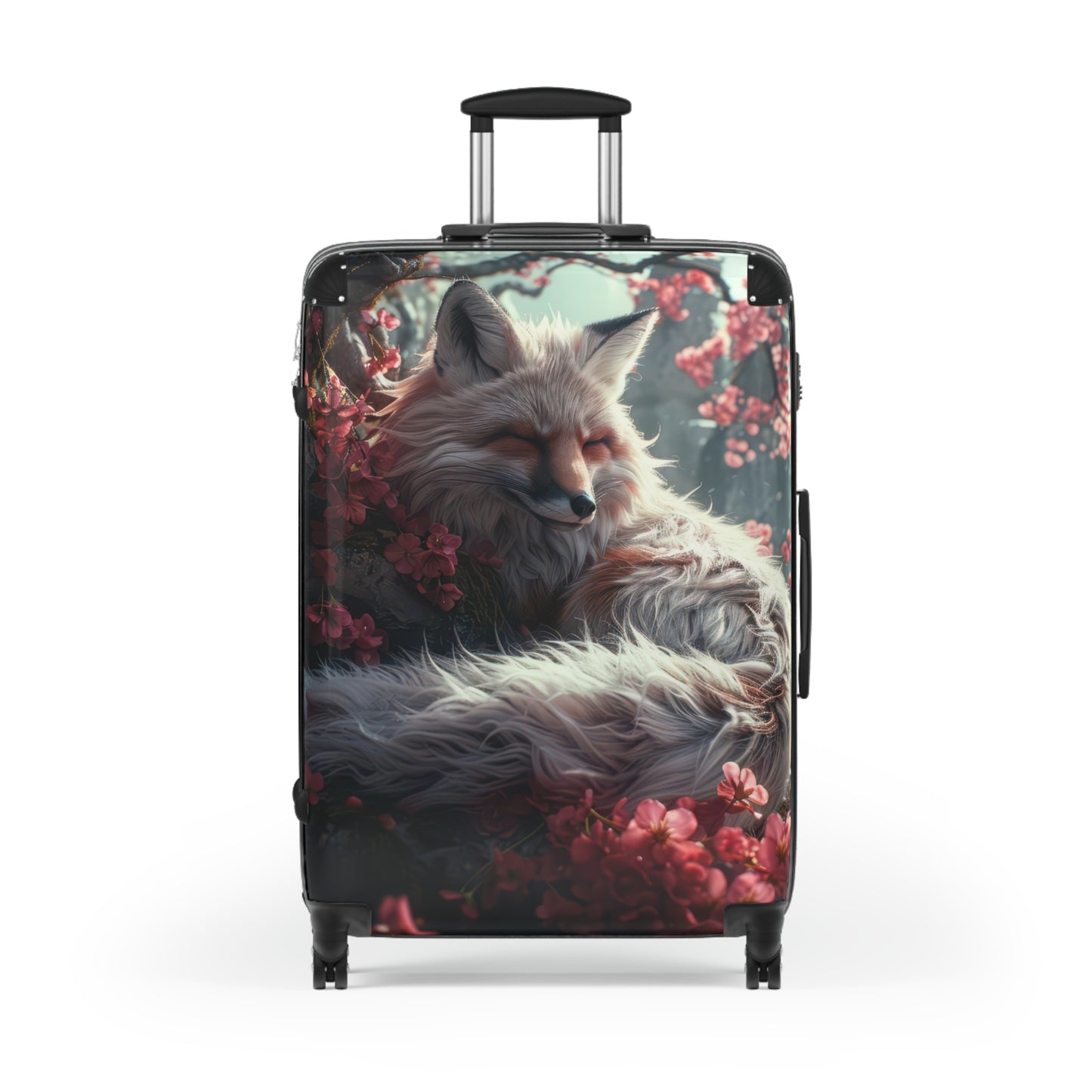 Nature Fox Rests Art Carry-On Suitcase - Stylish Luggage for Travelers