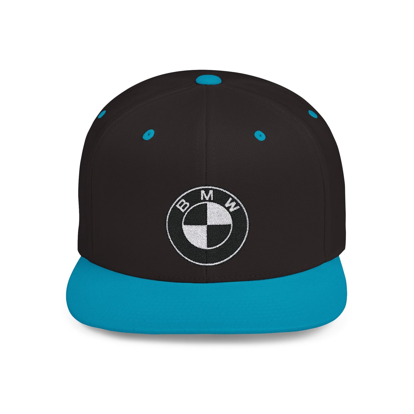 BMW Auto Flat Bill Snapback – Lightweight, Custom Fit, Premium Quality