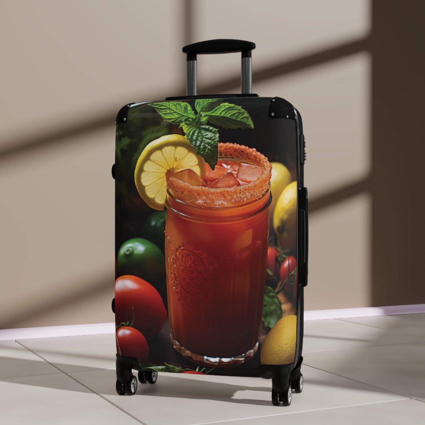 Nature Summer Fruits Drink Carry-On Suitcase - Stylish Luggage for Travelers