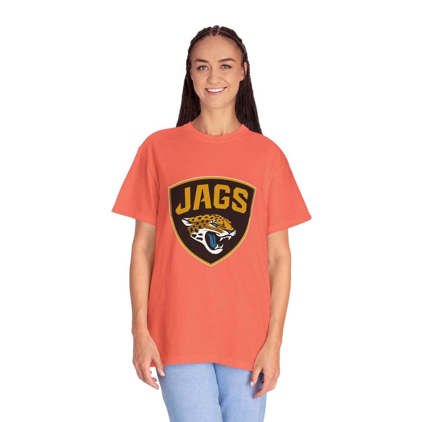 Jacksonville Jaguars Collectibles Garment-Dyed T-Shirt – Premium Cotton Tee for Customization