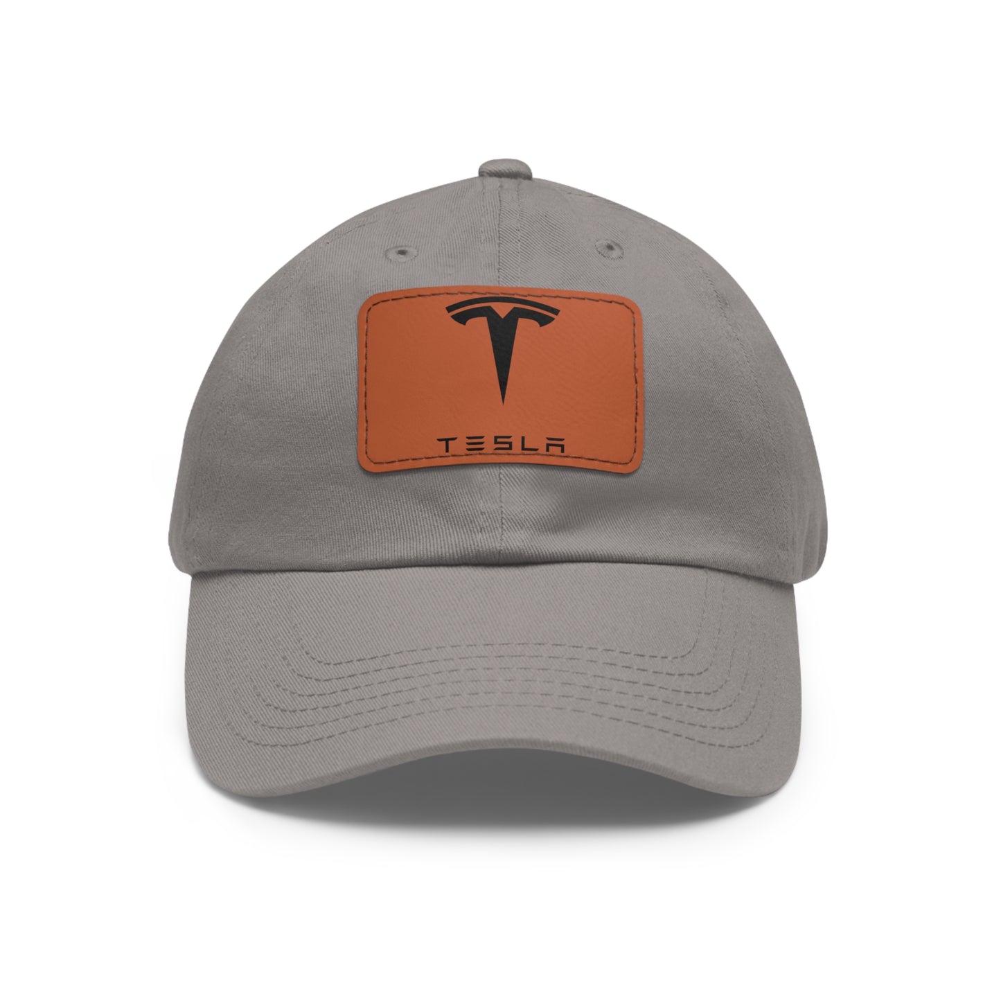 Dad Leather Patch Hat Tesla  – Timeless Style, Perfect Fit