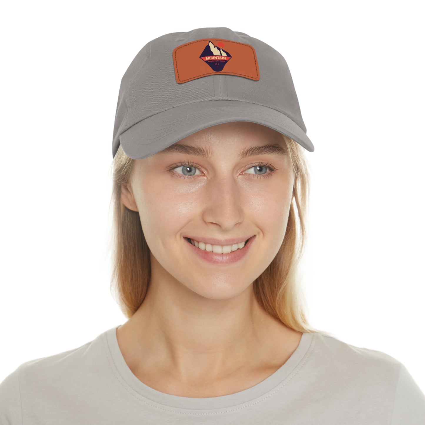 Dad Leather Patch Hat Adventure Club Nature Inspired – Timeless Style, Perfect Fit