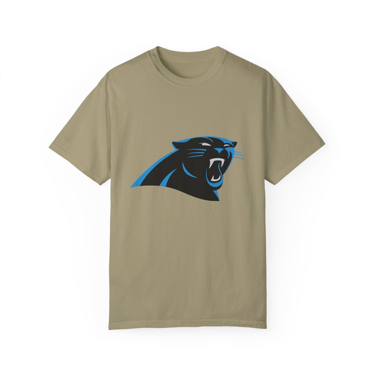 Carolina Panthers Go Panthers Garment-Dyed T-Shirt – Premium Cotton Tee for Customization