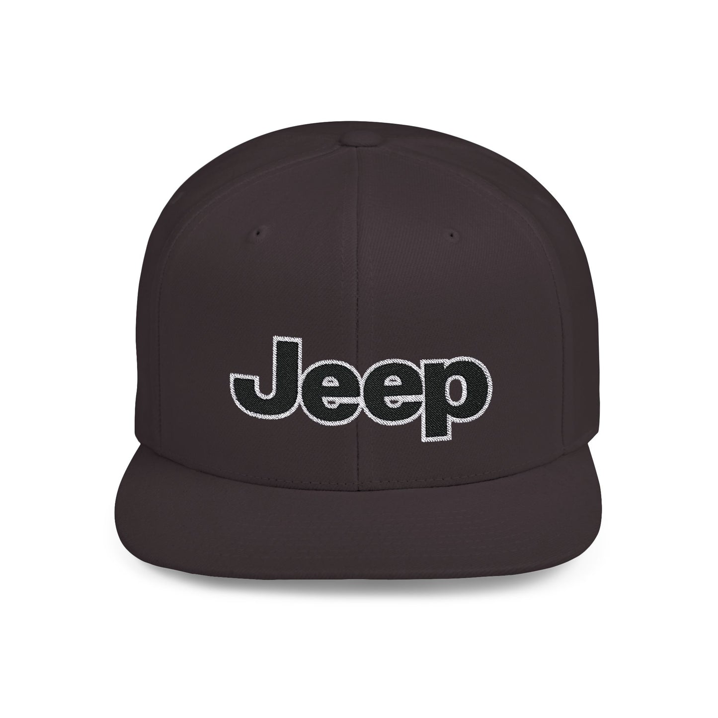 Jeep Flat Bill Snapback – Lightweight, Custom Fit, Premium Quality