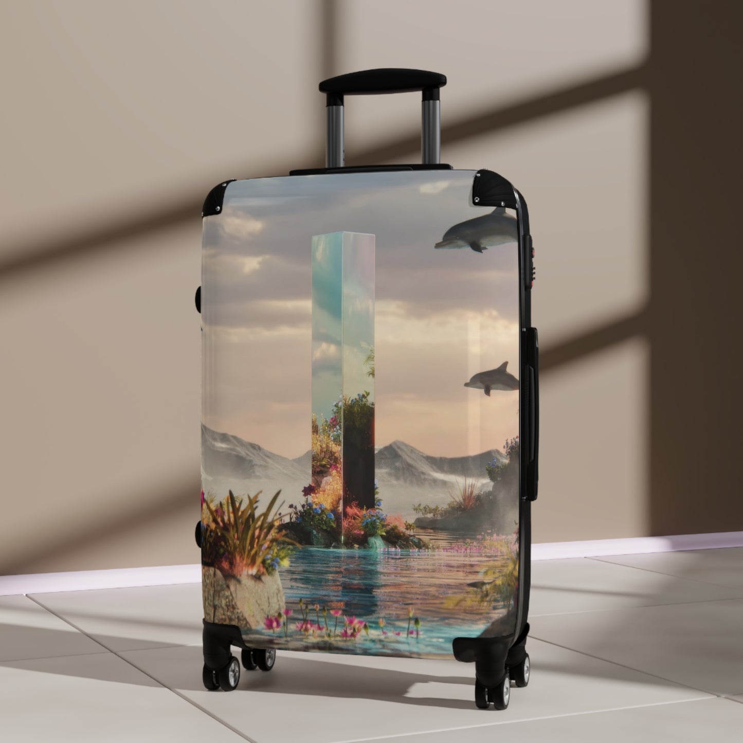 Art Surreal Paradise Carry-On Suitcase - Stylish Luggage for Travelers