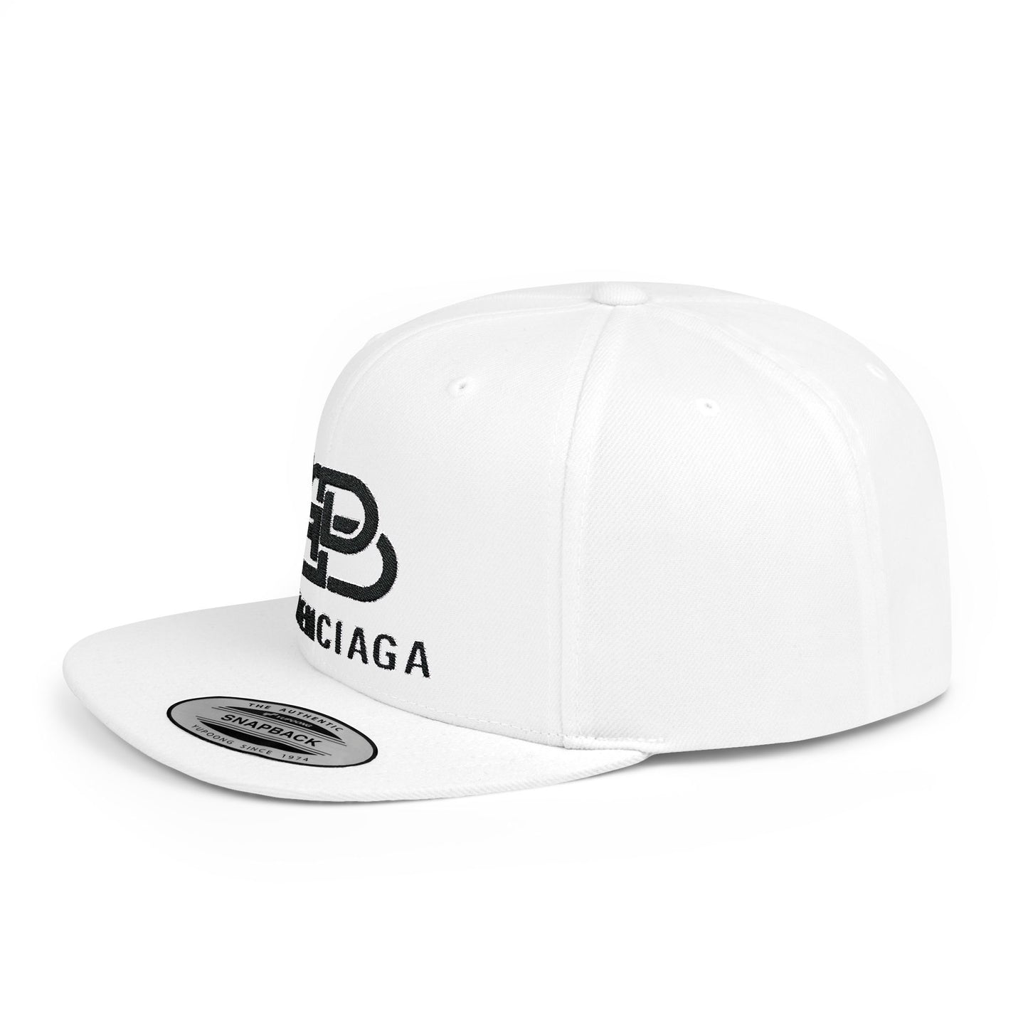 Balenciaga Flat Bill Snapback – Lightweight, Custom Fit, Premium Quality