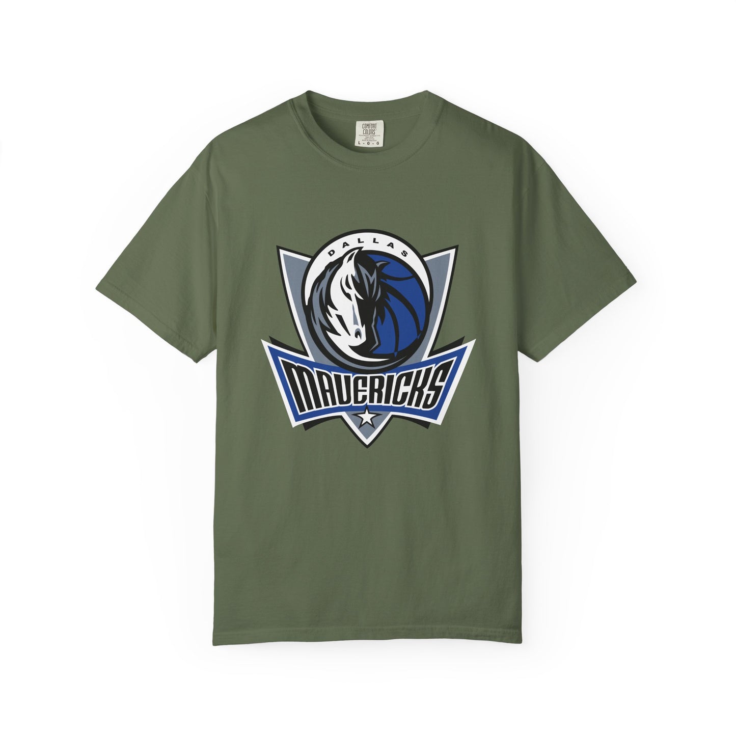 Dallas Mavericks Garment-Dyed T-Shirt – Premium Cotton Tee for Customization