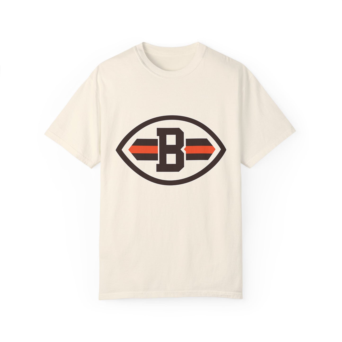 Cleveland Browns Game Day Gear Garment-Dyed T-Shirt – Premium Cotton Tee for Customization