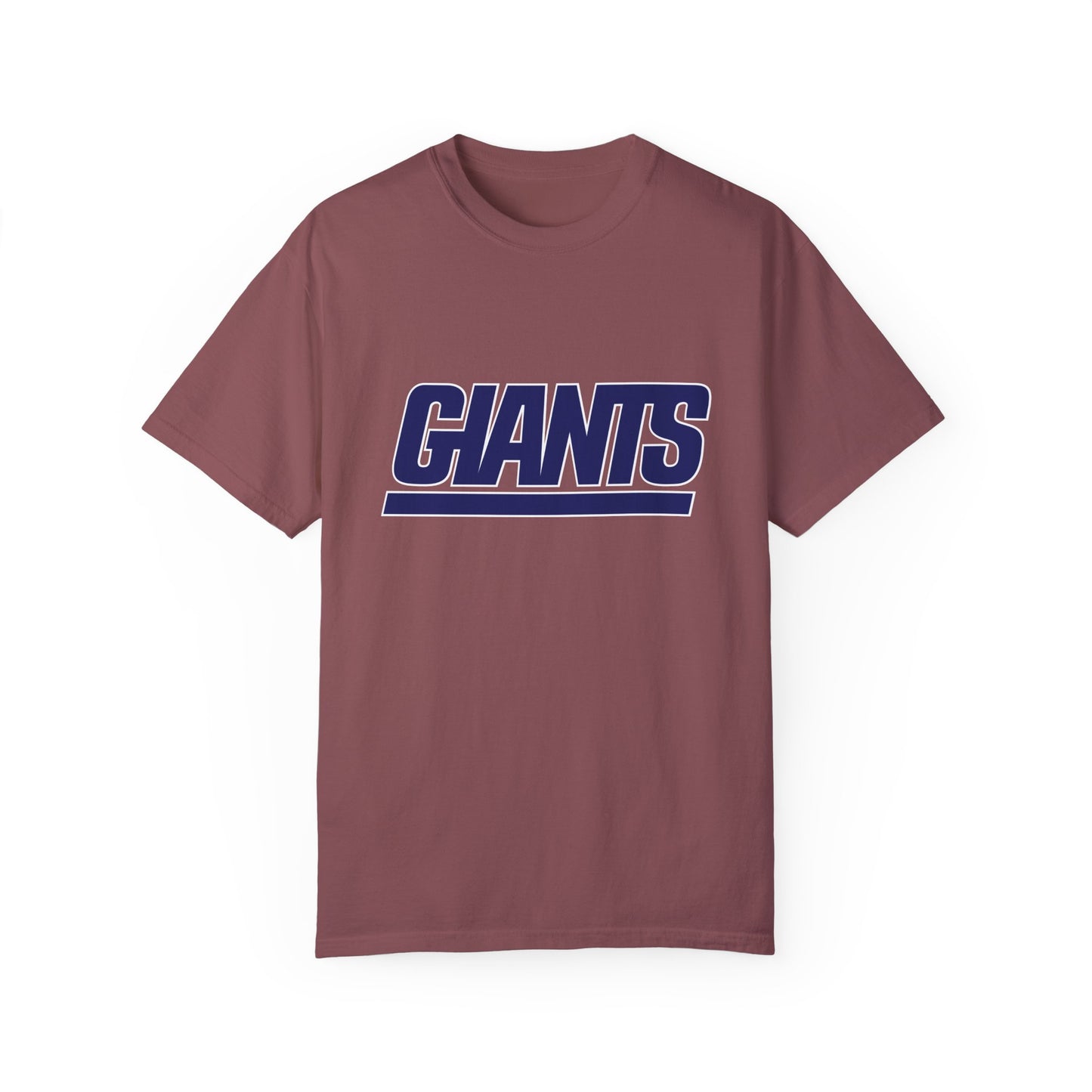New York Giants Gear Garment-Dyed T-Shirt – Premium Cotton Tee for Customization