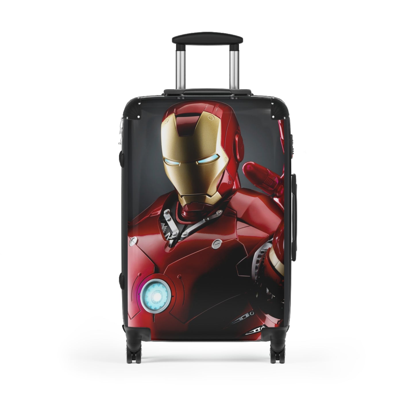 Video Games Iron Man Mark III Carry-On Suitcase - Stylish Luggage for Travelers