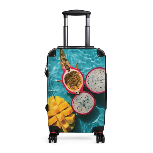 Nature Summer Fruits FLoating Carry-On Suitcase - Stylish Luggage for Travelers