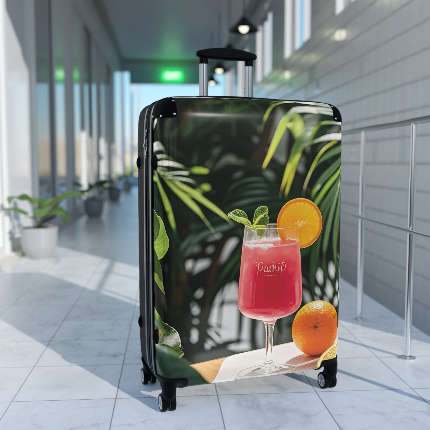 Nature Summer Delicious Juice Jars Carry-On Suitcase - Stylish Luggage for Travelers