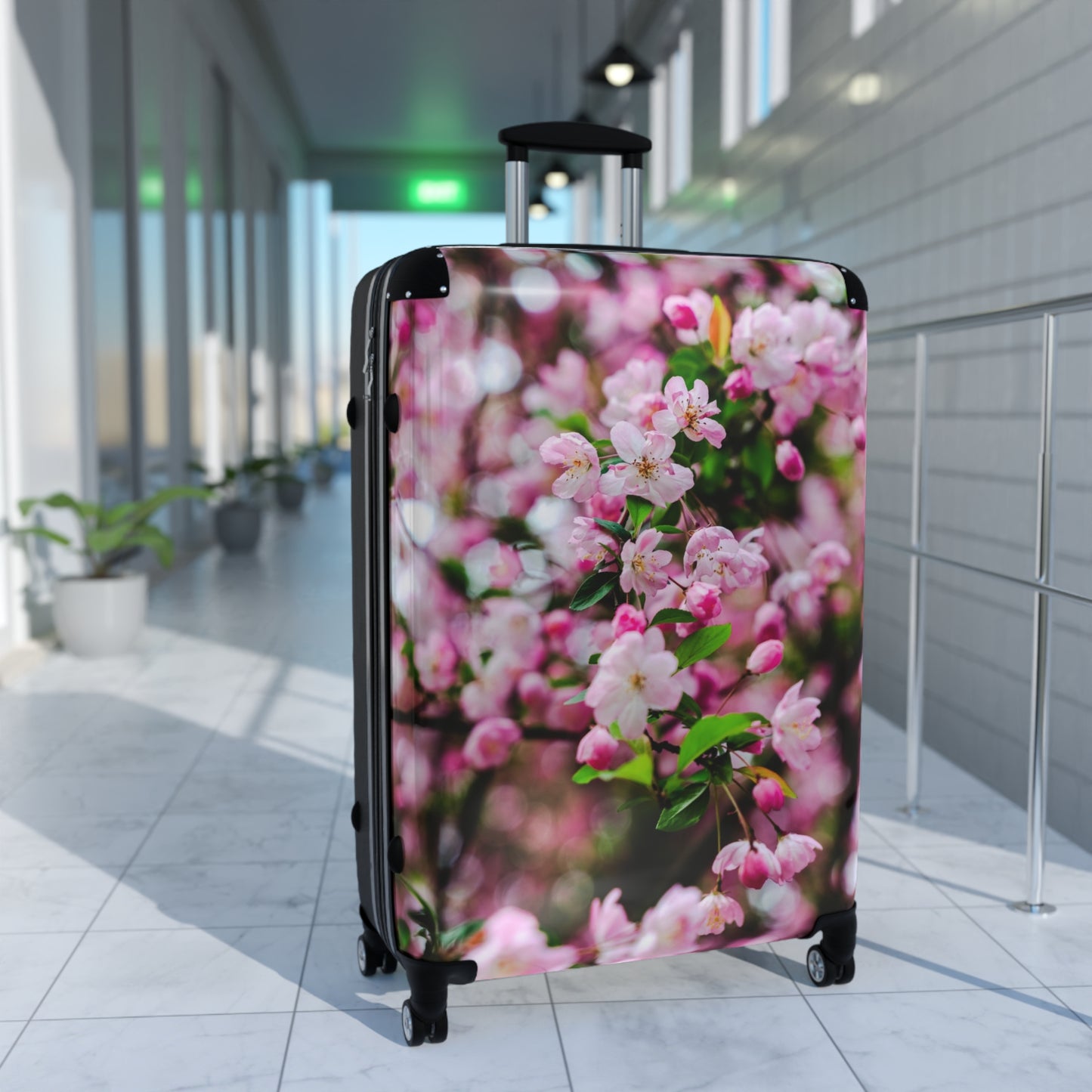 Nature Flowers Floral Cherry Blossom Art Carry-On Suitcase - Stylish Luggage for Travelers