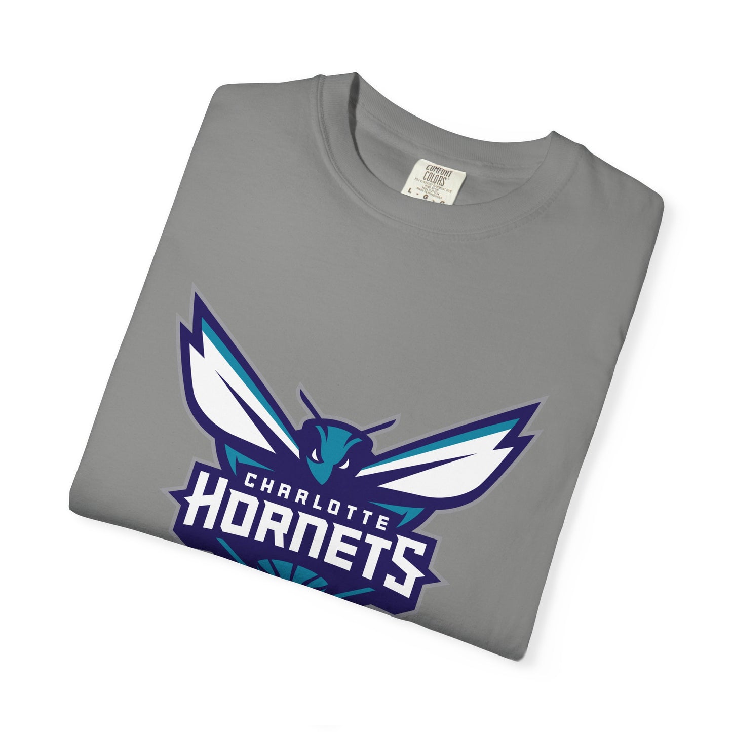 Charlotte Hornets Garment-Dyed T-Shirt – Premium Cotton Tee for Customization