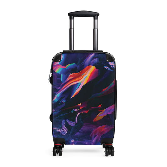 Abstract Colorful Abstract 1 Carry-On Suitcase - Stylish Luggage for Travelers