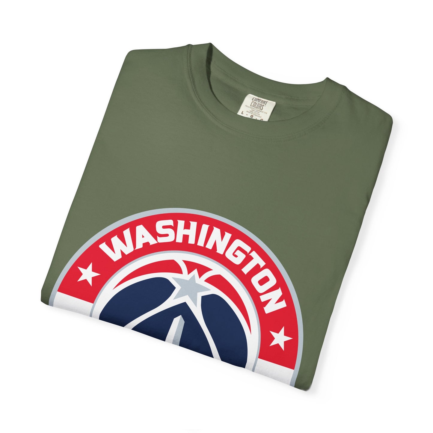 Washington Wizards Strong Garment-Dyed T-Shirt – Premium Cotton Tee for Customization