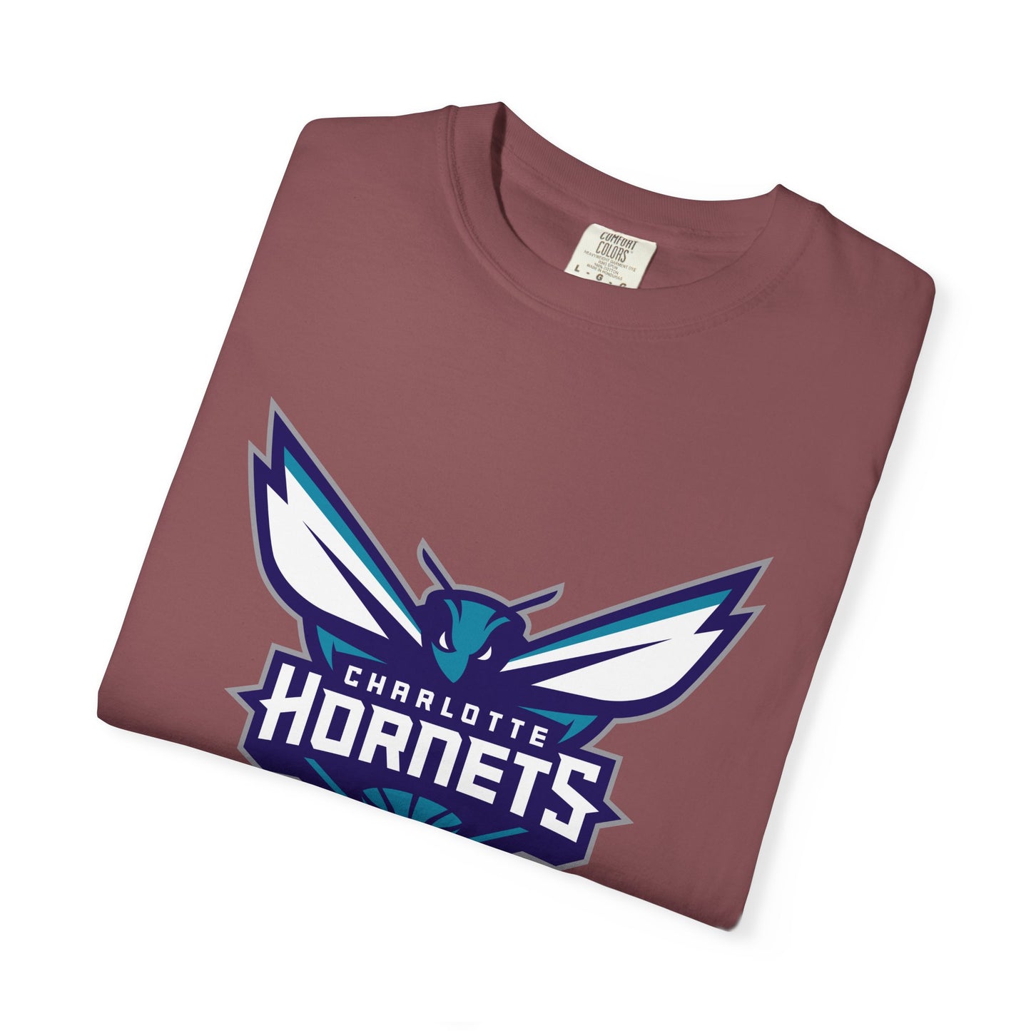 Charlotte Hornets Garment-Dyed T-Shirt – Premium Cotton Tee for Customization