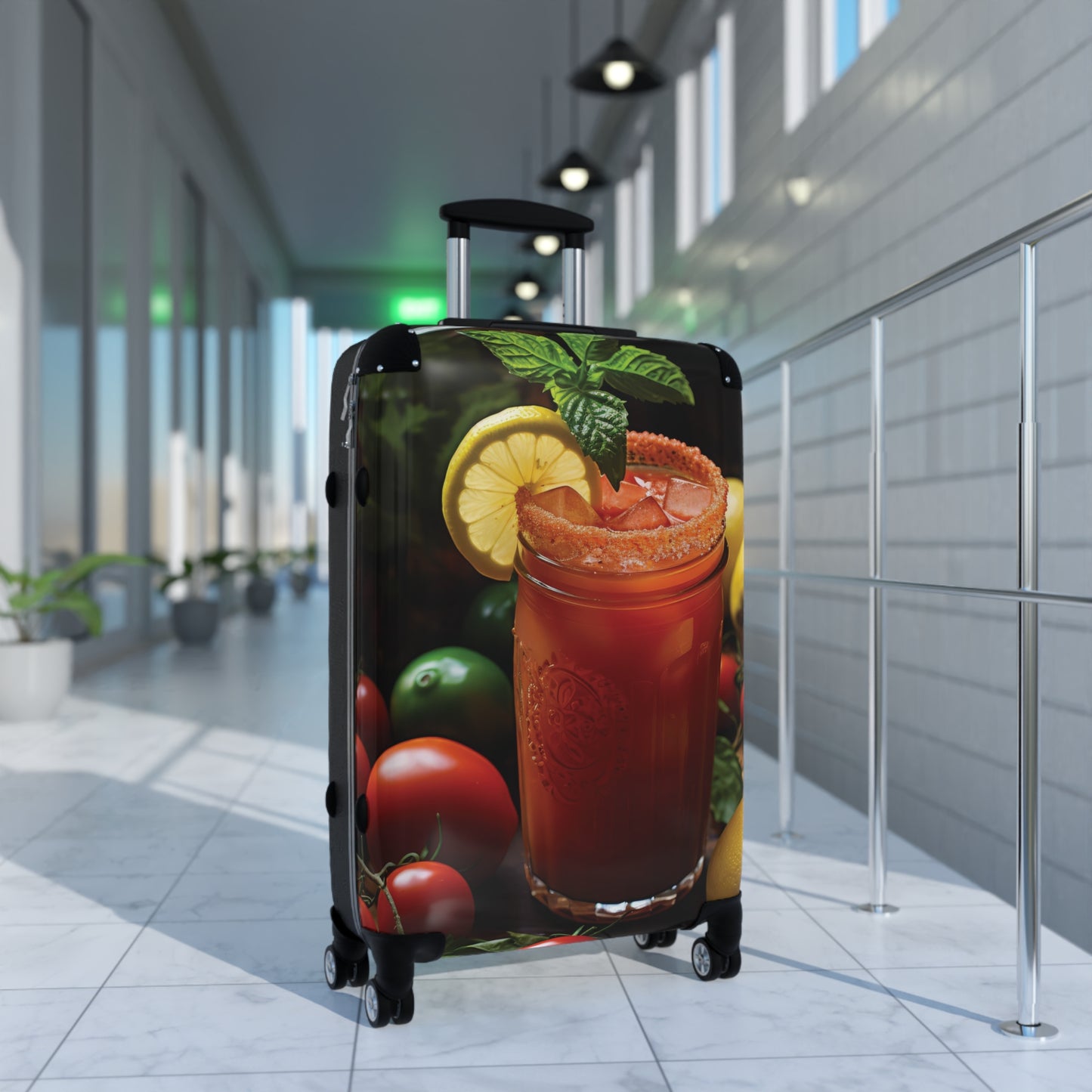 Nature Summer Fruits Drink Carry-On Suitcase - Stylish Luggage for Travelers