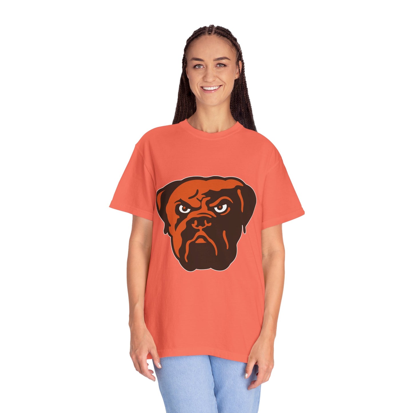 Cleveland Browns Collectibles Garment-Dyed T-Shirt – Premium Cotton Tee for Customization