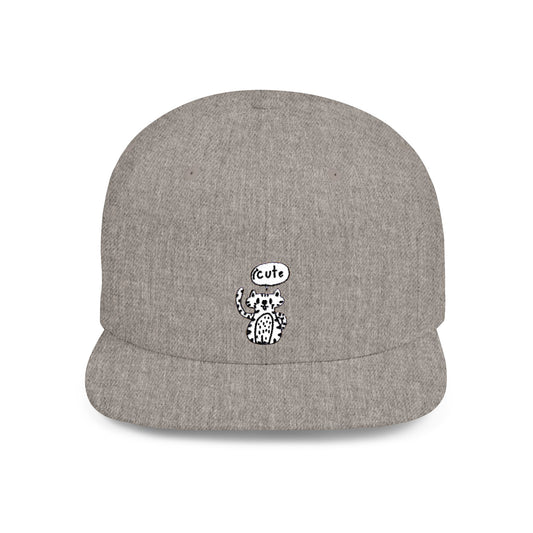 Icons Embroidered Tiger ICute Flat Bill Snapback – Lightweight, Custom Fit, Premium Quality