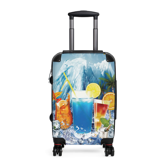Nature Summer Cool Ice Art Carry-On Suitcase - Stylish Luggage for Travelers
