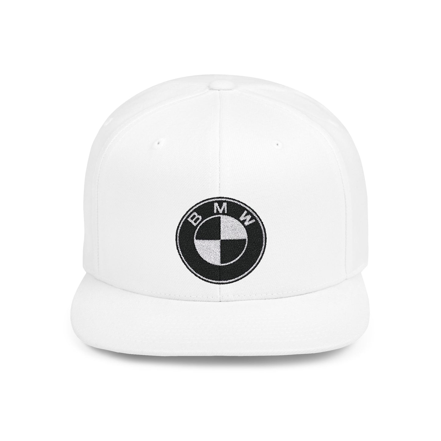 BMW Auto Flat Bill Snapback – Lightweight, Custom Fit, Premium Quality