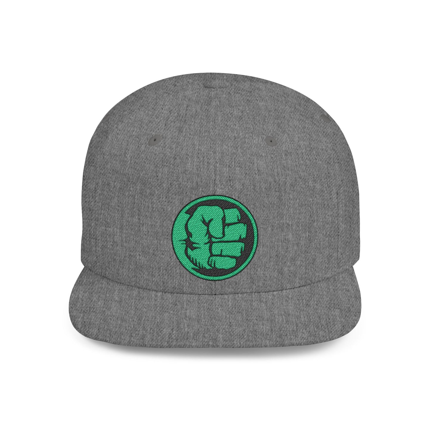 Marvel Hulk Smash Flat Bill Snapback – Lightweight, Custom Fit, Premium Quality