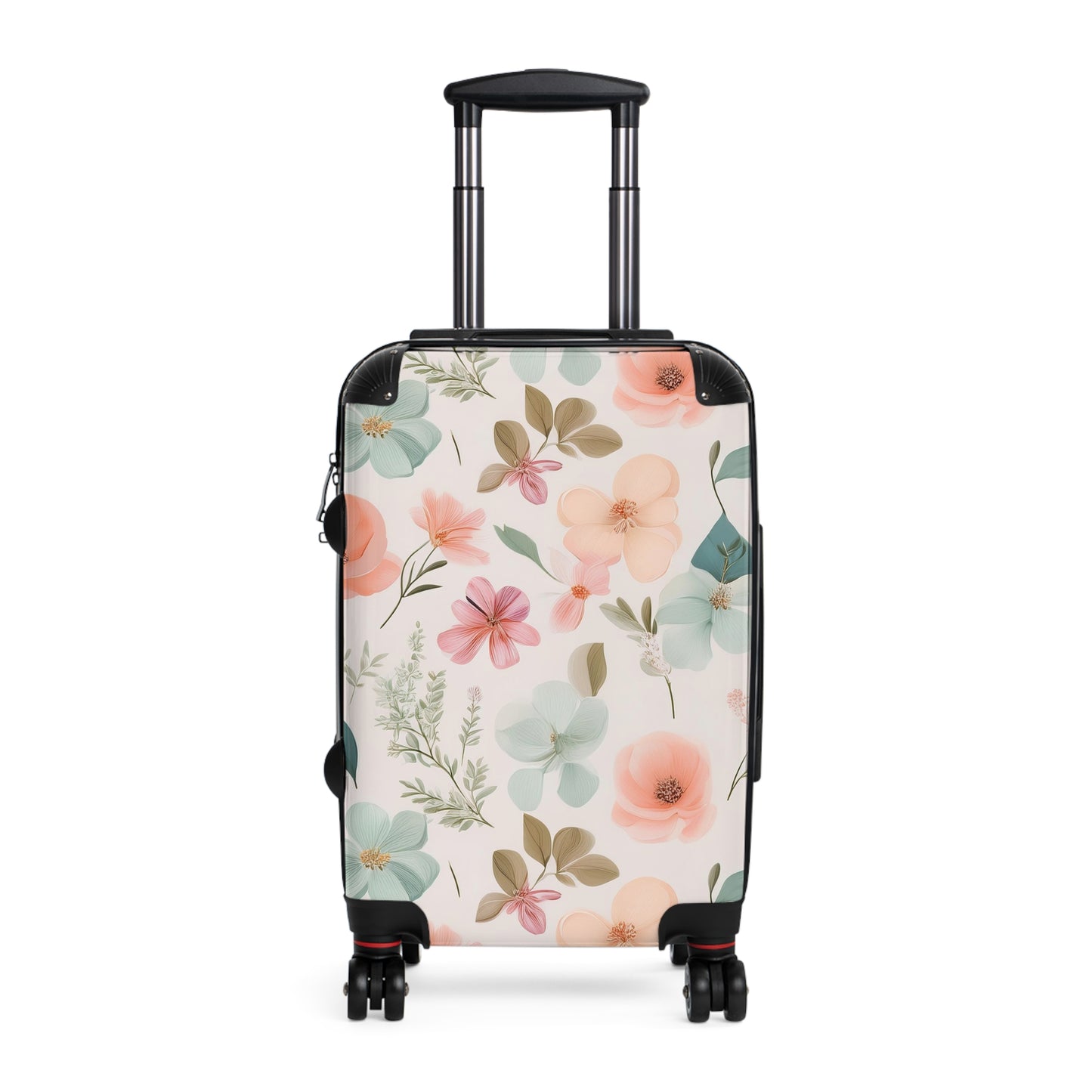 Nature Flowers Floral Dedicated Floral Pattern Art Carry-On Suitcase - Stylish Luggage for Travelers