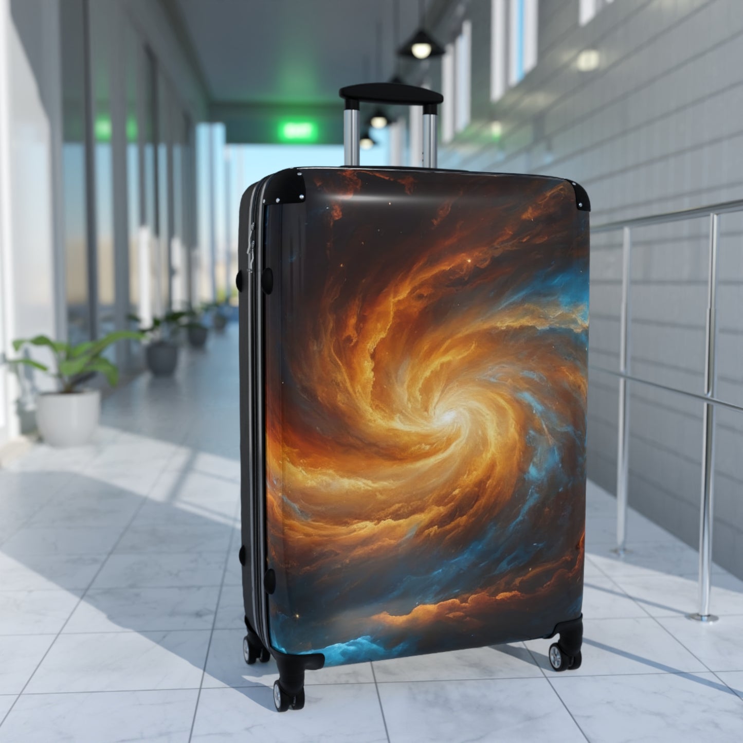 Space Galaxy Stars Art Carry-On Suitcase - Stylish Luggage for Travelers
