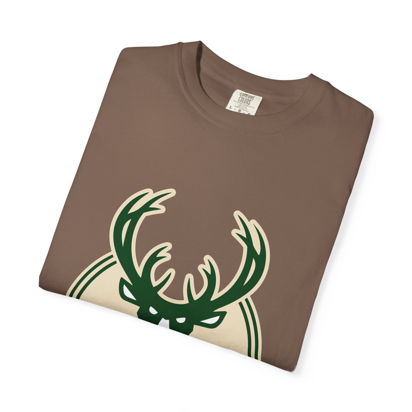 Milwaukee Bucks NBA Garment-Dyed T-Shirt – Premium Cotton Tee for Customization