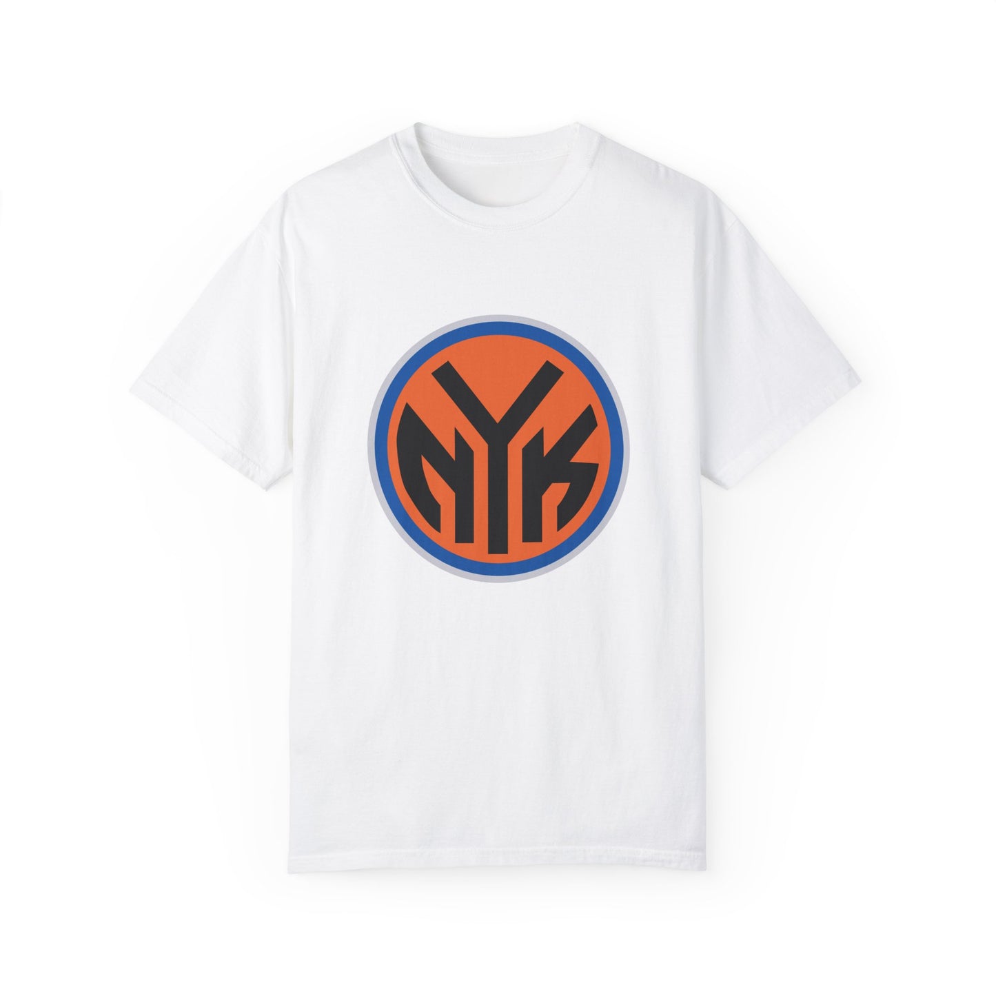 New York Knicks Basketball Fanatics Garment-Dyed T-Shirt – Premium Cotton Tee for Customization