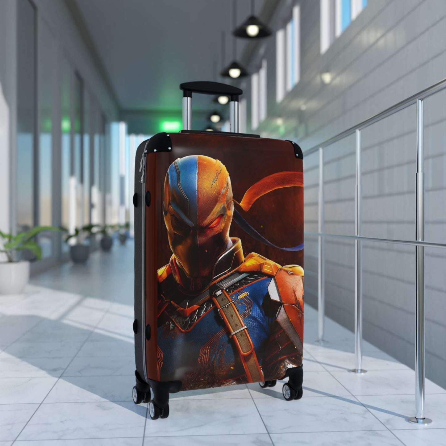 Video Games Deadstroke Carry-On Suitcase - Stylish Luggage for Travelers