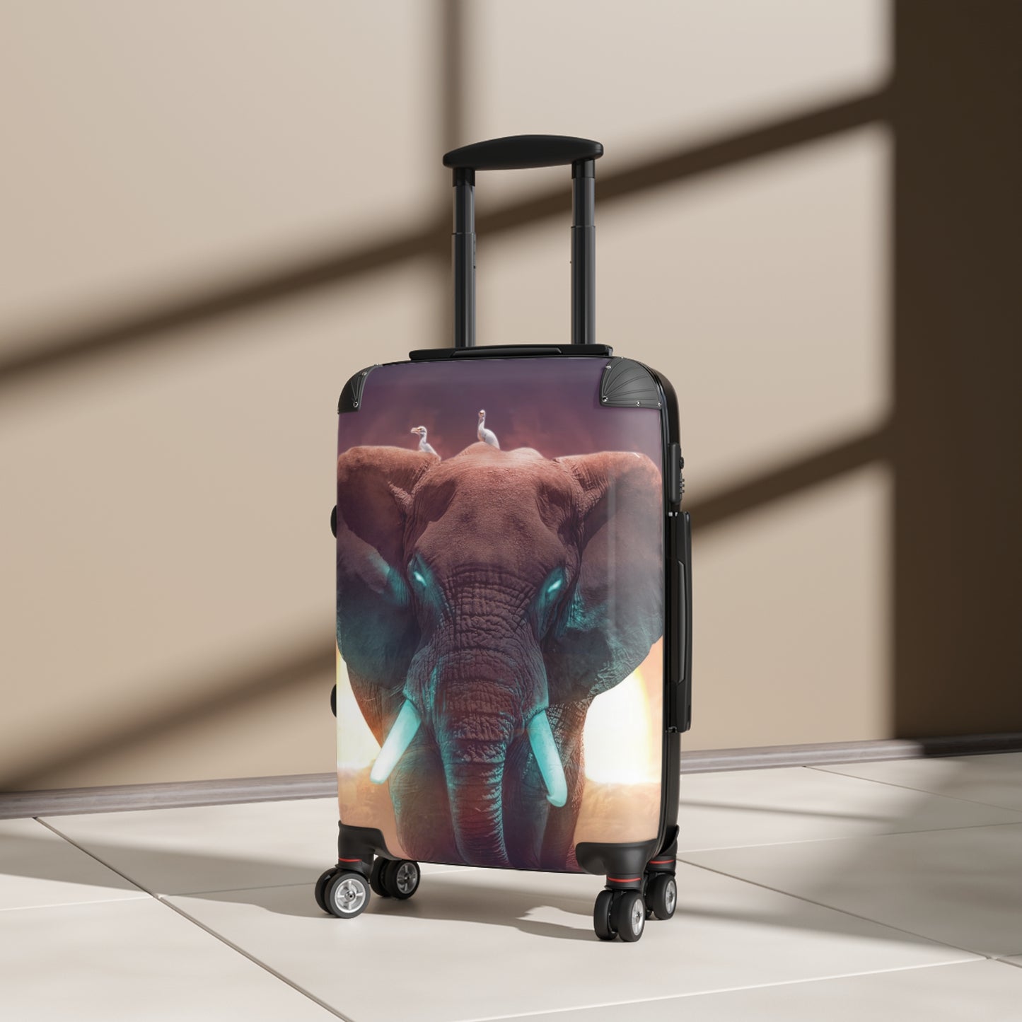 Art Elephant Dream Mysterious Carry-On Suitcase - Stylish Luggage for Travelers