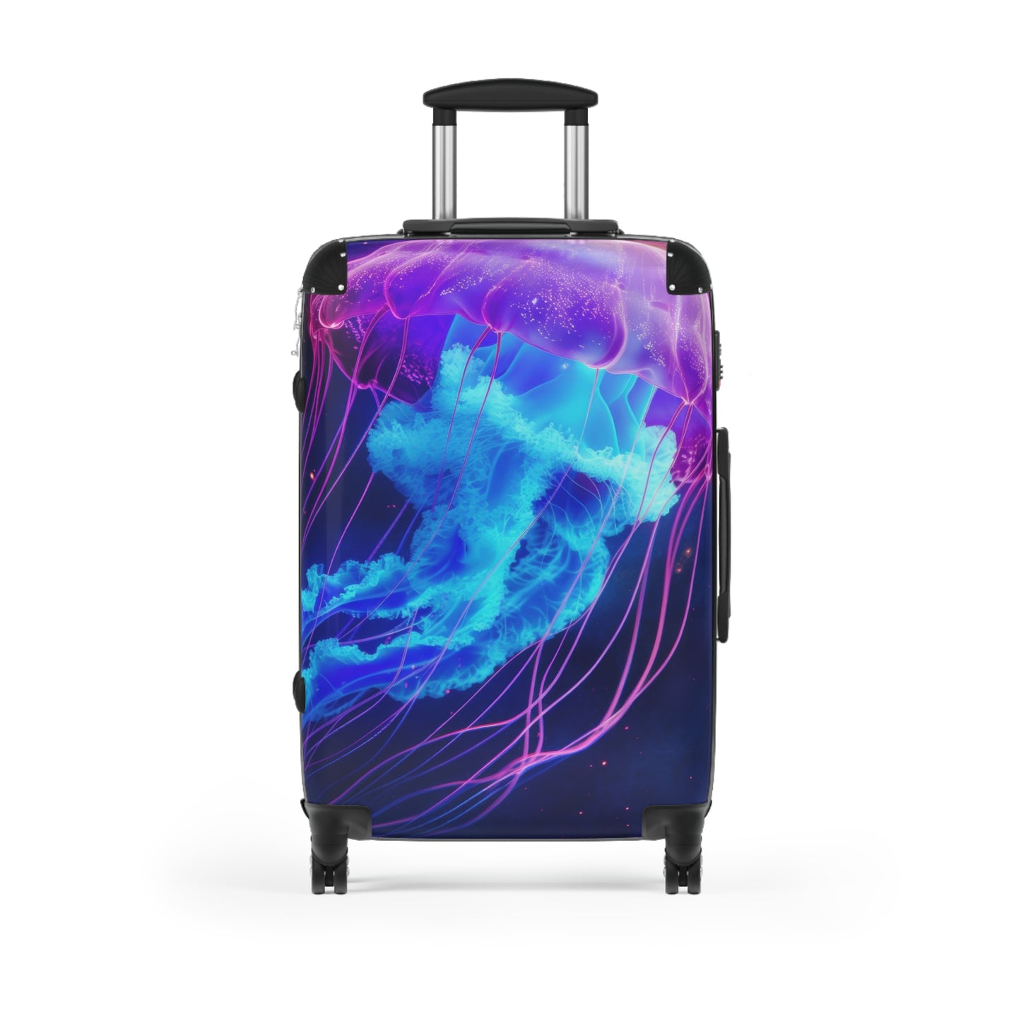 Space Jellyfish Art Carry-On Suitcase - Stylish Luggage for Travelers