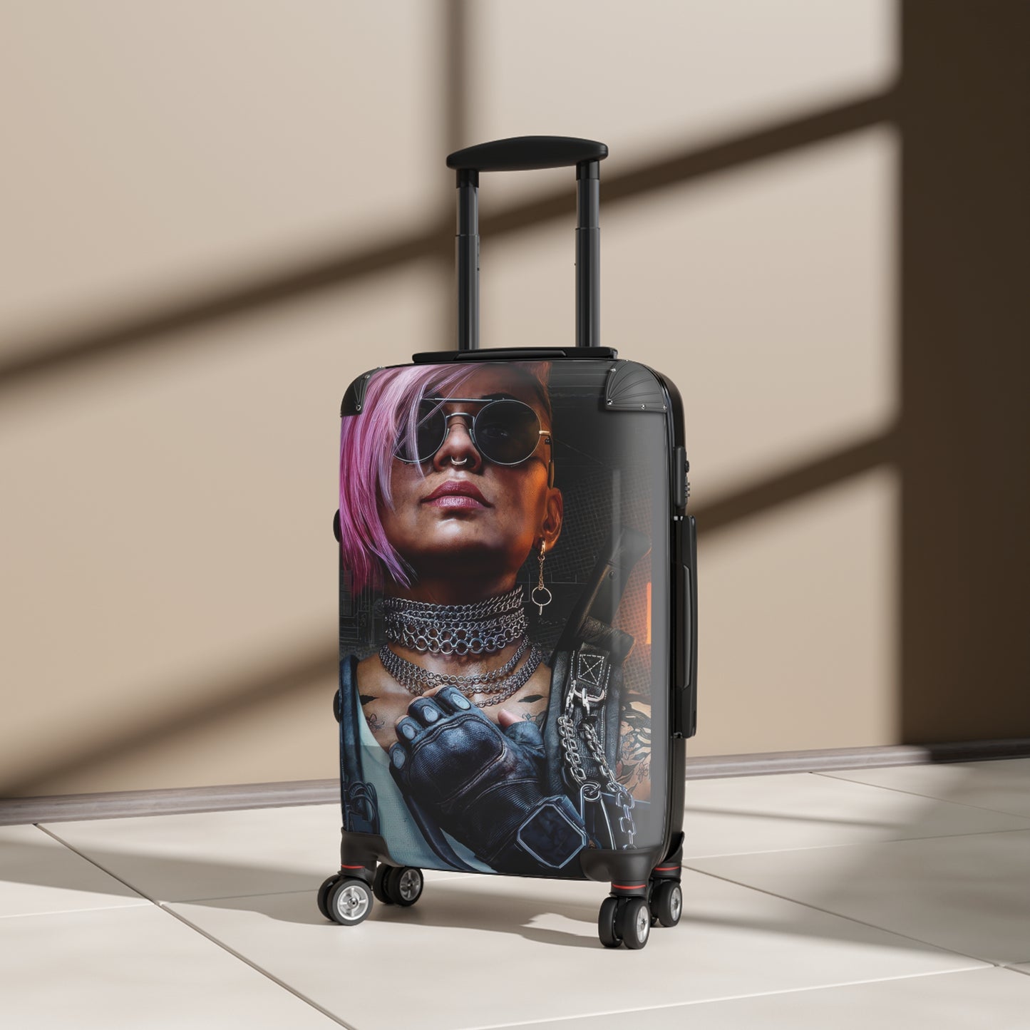 Video Games Black Ops 6 War Zone Carry-On Suitcase - Stylish Luggage for Travelers