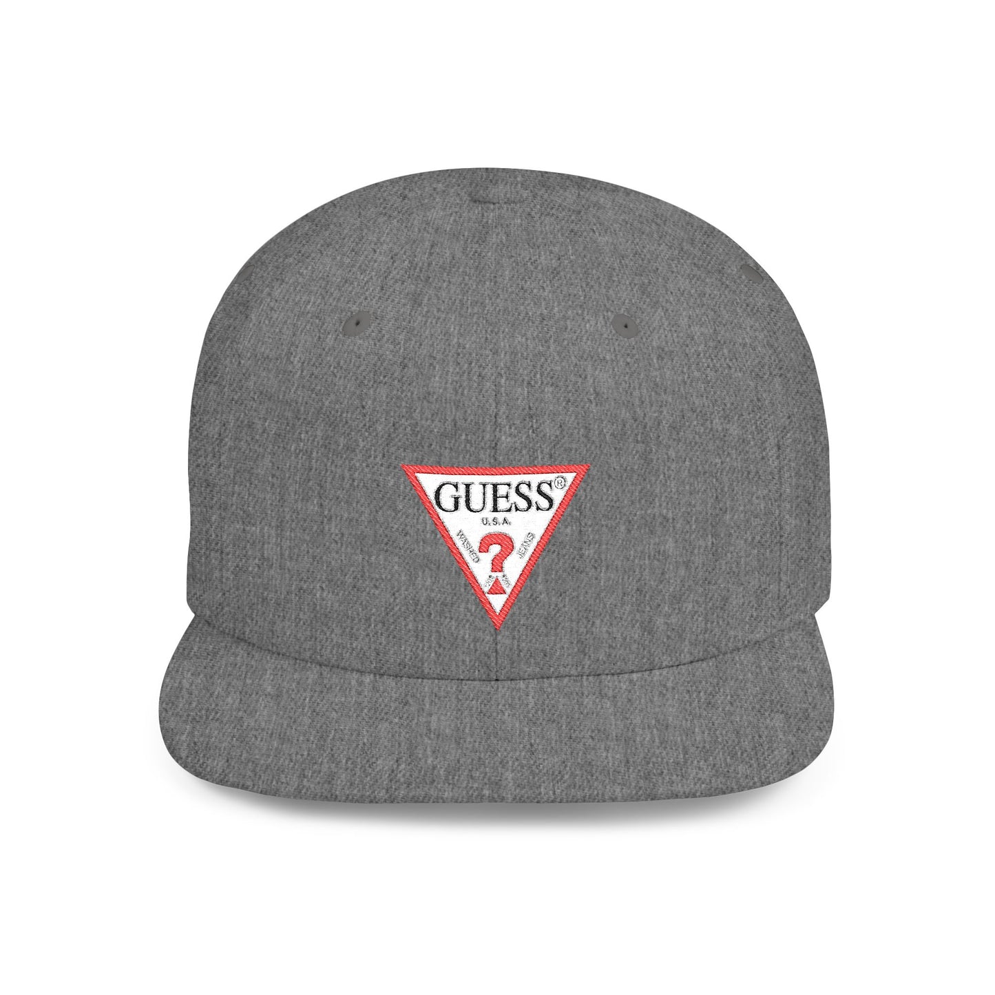 Guess Flat Bill Snapback – Lightweight, Custom Fit, Premium Quality
