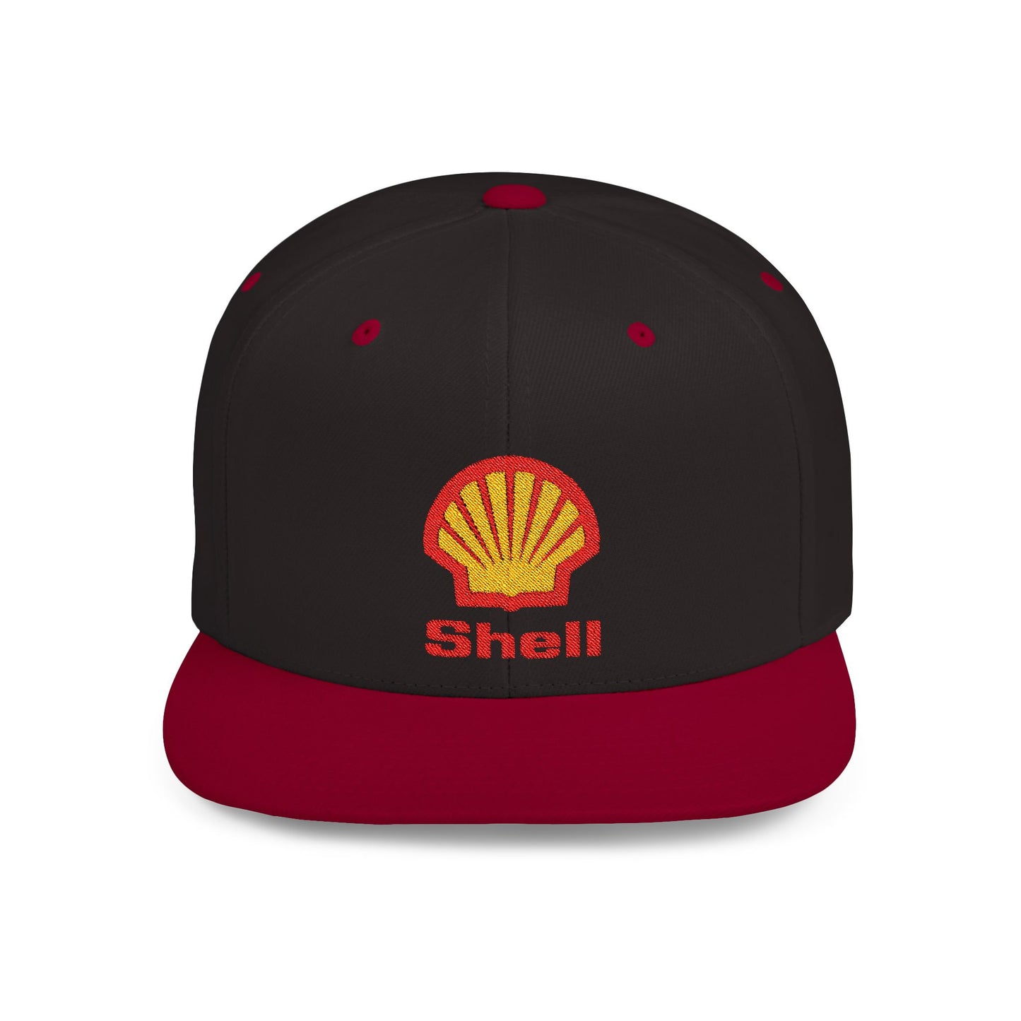 Shell Flat Bill Snapback – Lightweight, Custom Fit, Premium Quality