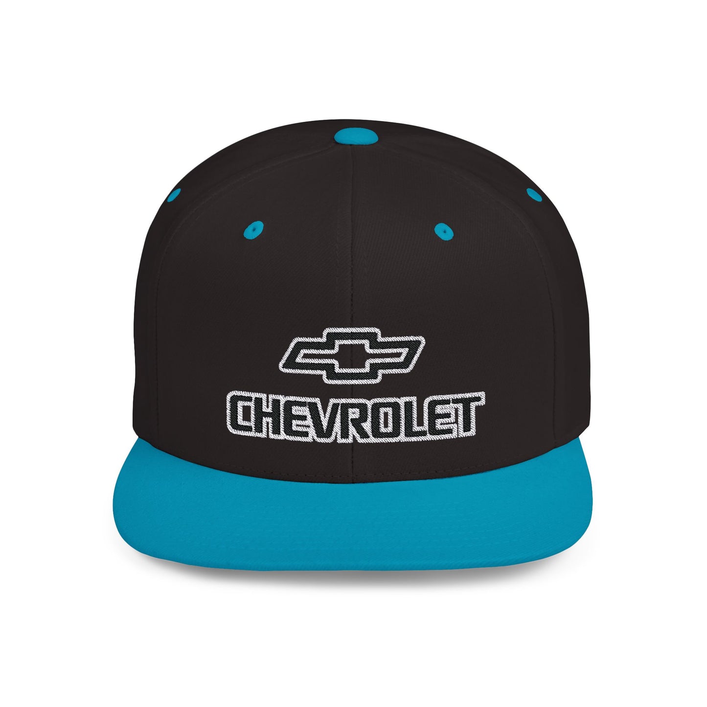 Chevrolet Flat Bill Snapback – Lightweight, Custom Fit, Premium Quality