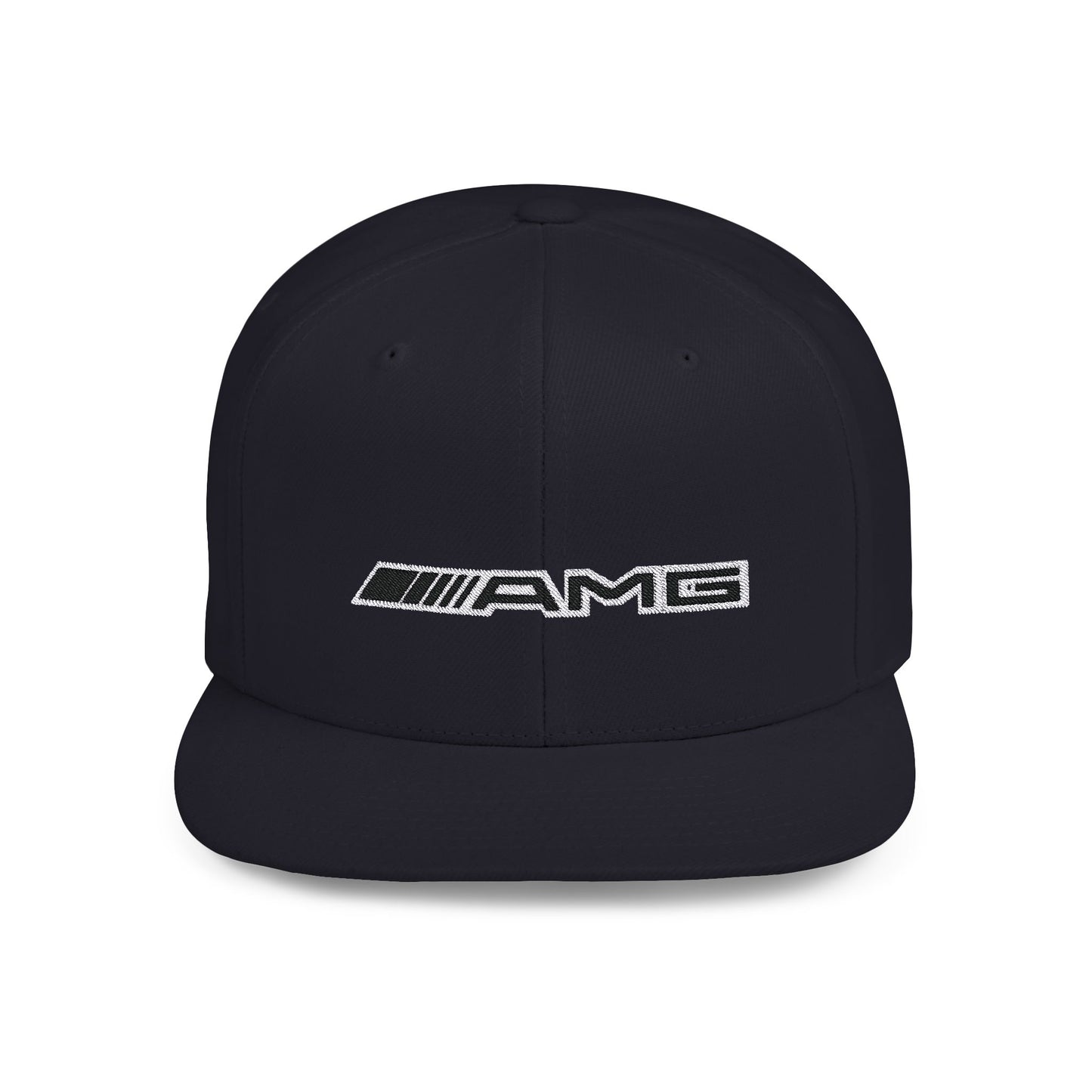 AMG Flat Bill Snapback – Lightweight, Custom Fit, Premium Quality