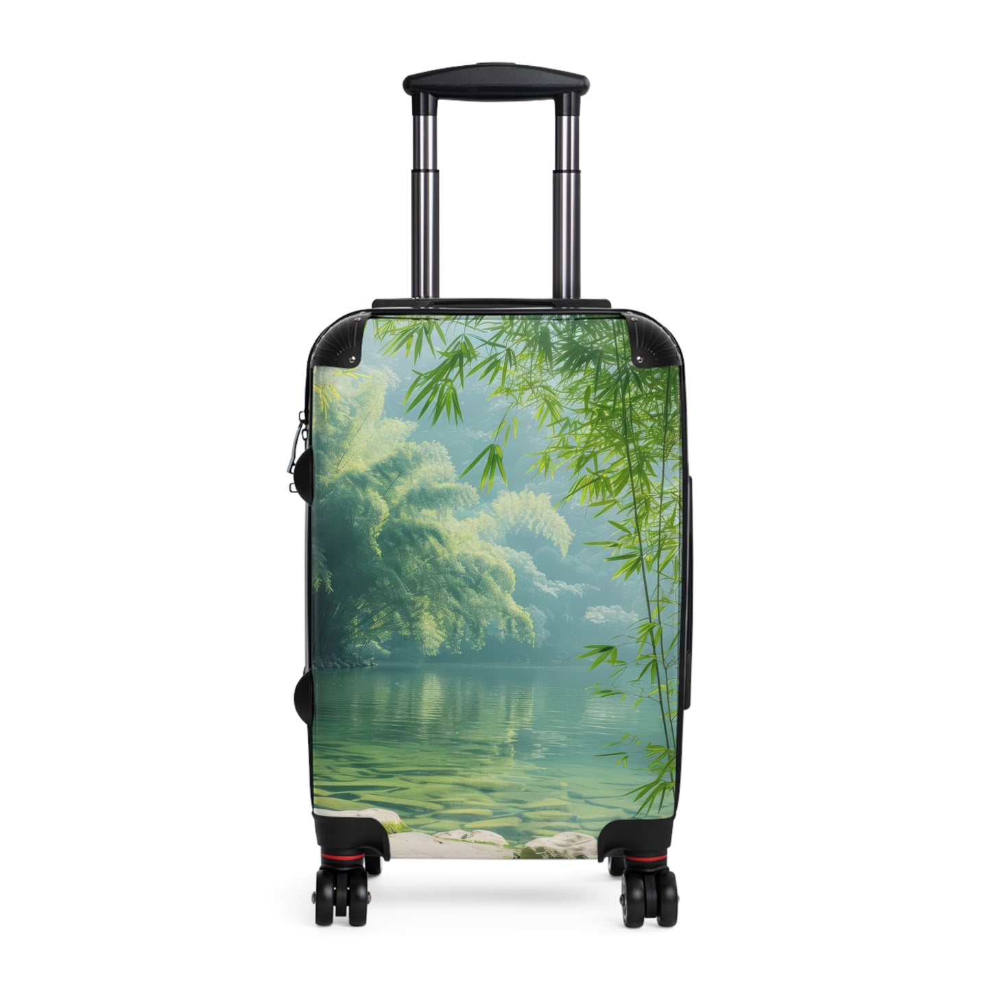 Nature Bamboo Forest Art Carry-On Suitcase - Stylish Luggage for Travelers