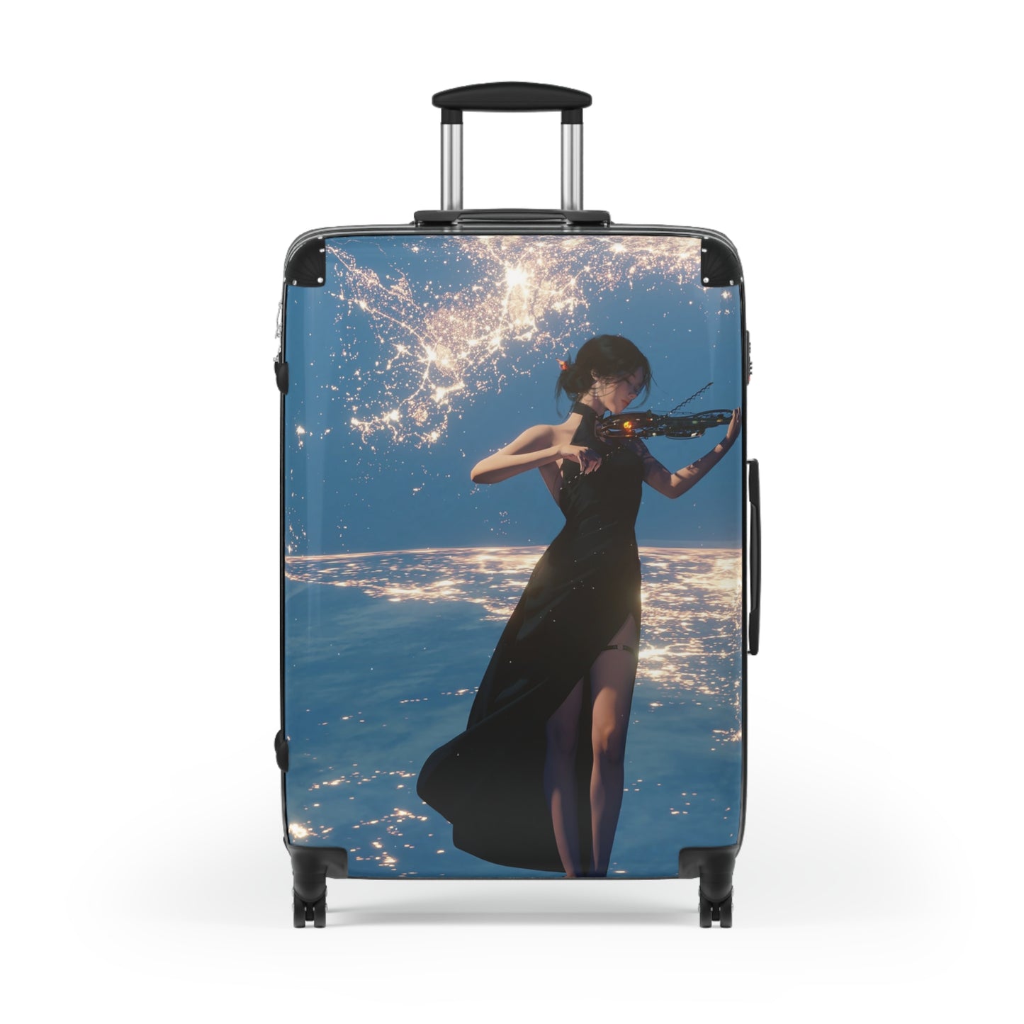 Art Wlop Digital Art Carry-On Suitcase - Stylish Luggage for Travelers