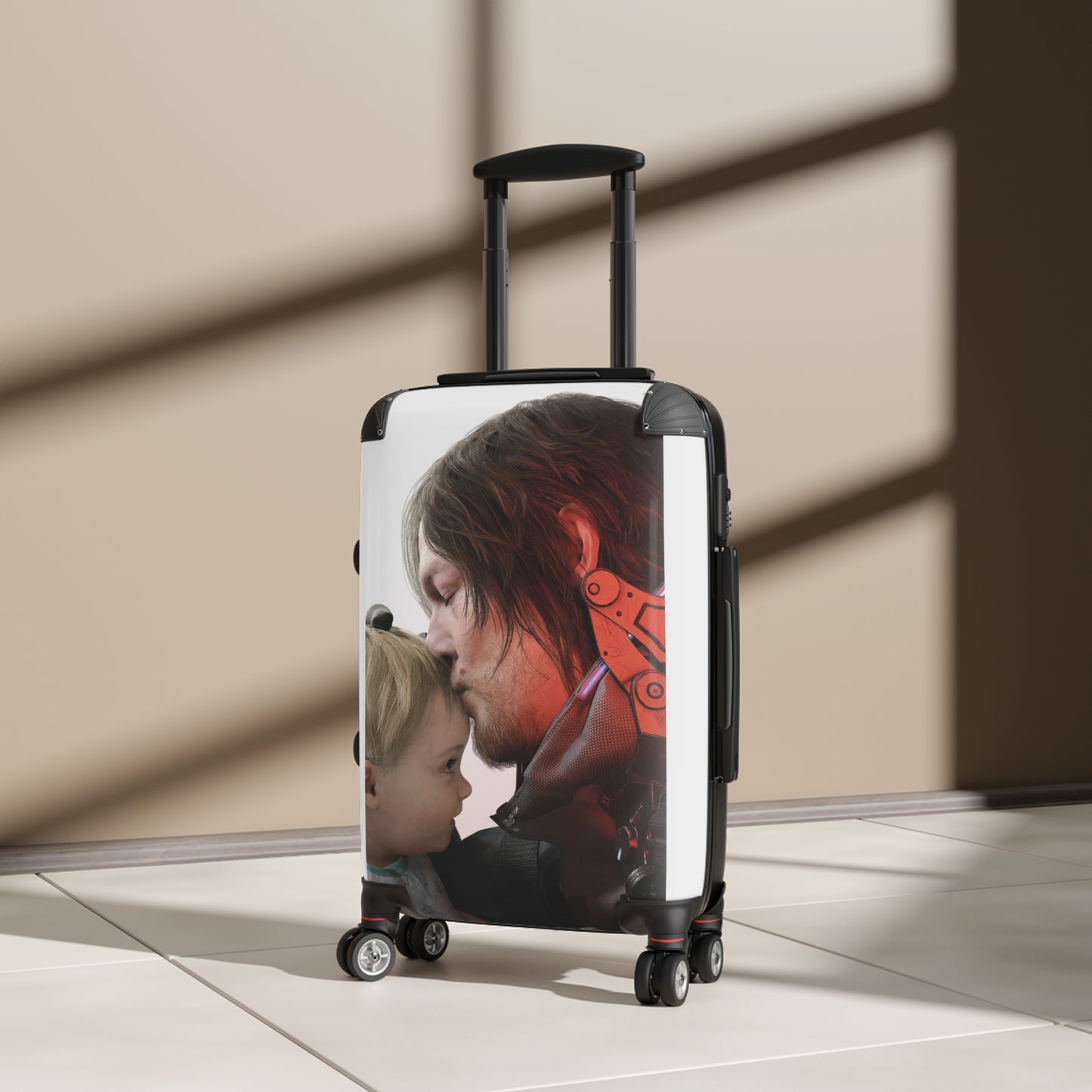 Video Games Death Stranding Norman Reedus Carry-On Suitcase - Stylish Luggage for Travelers