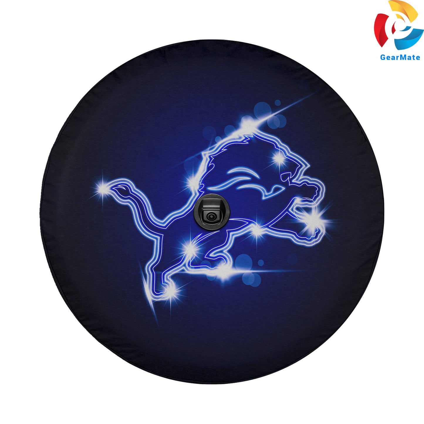 Detroit Lions Spare Tire Cover – Premium Waterproof UV Resistant Protector
