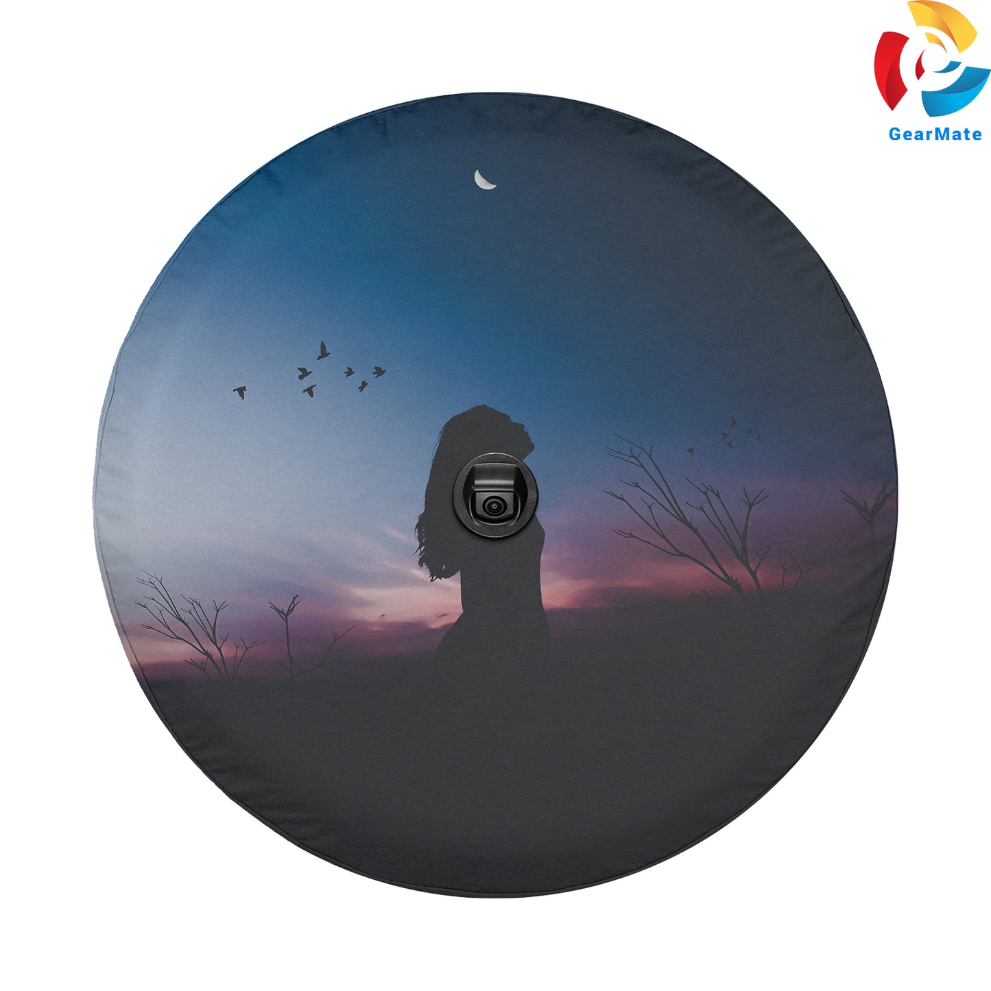 Full Moon Spare Tire Cover – Premium Waterproof UV Resistant Protector