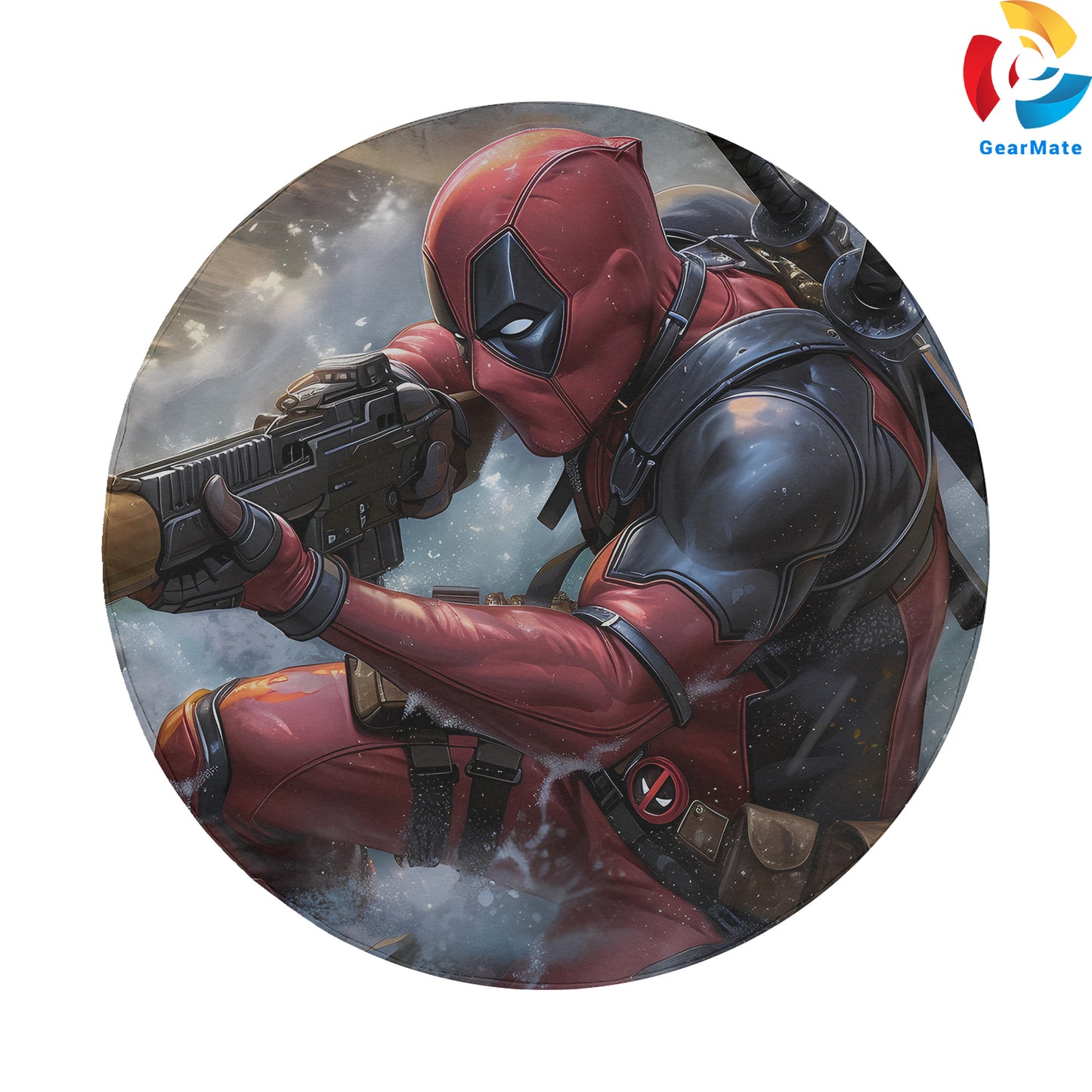 Marvel Deadpool Comics Spare Tire Cover – Premium Waterproof UV Resistant Protector